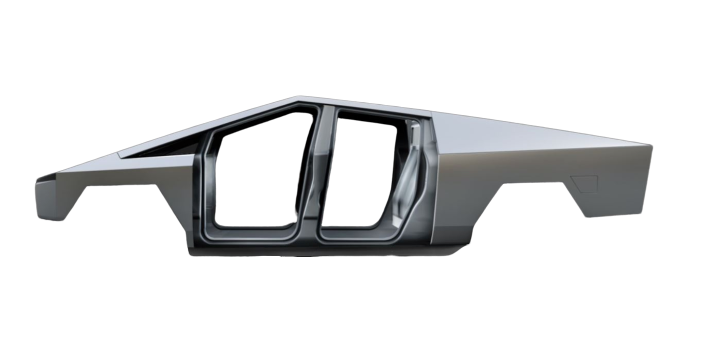 Tesla electric pickup tuck