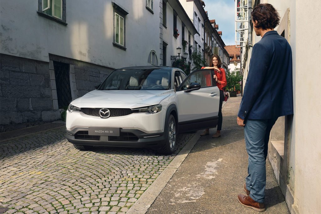 Mazda MX30 - Mazda goes electric with suicide doors