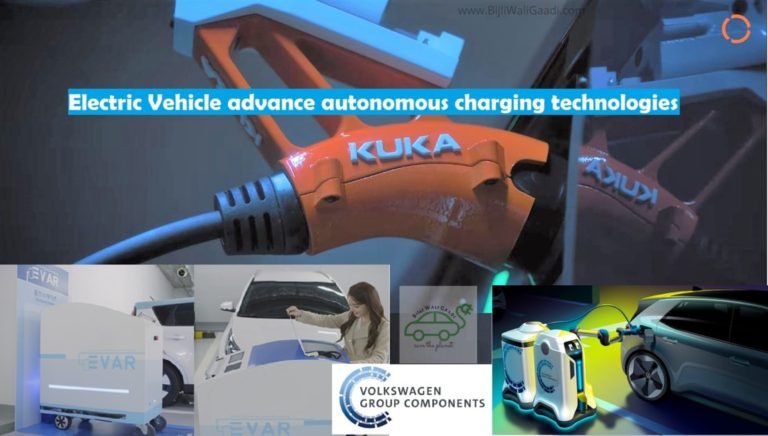 EVs advance autonomous charging technology