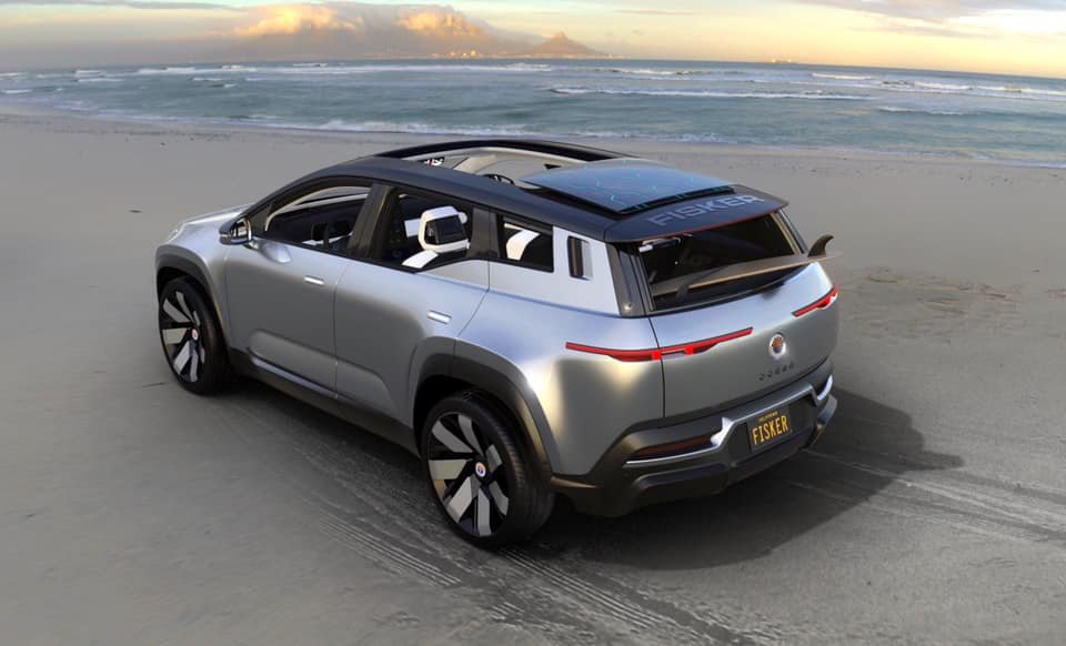Fisker Ocean electric SUV with solar roof | cheaper than Tesla Model 3 justify its presence