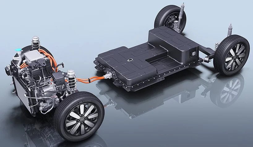 ORA R1 electric powertrain