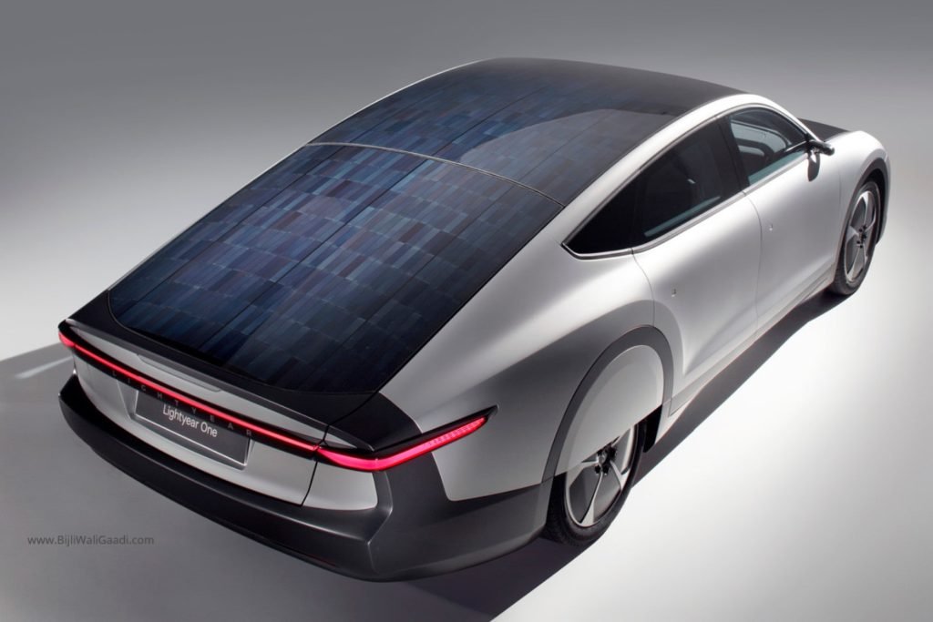 A college project to 450 miles range solar powered car - The journey of Lightyear One