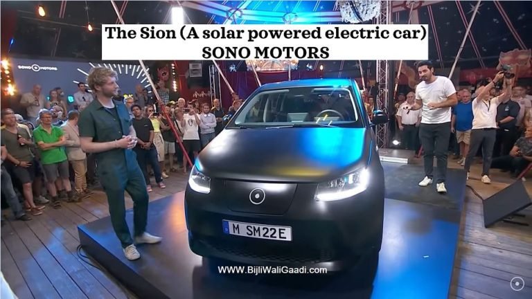 The Sion solar powered vehicle