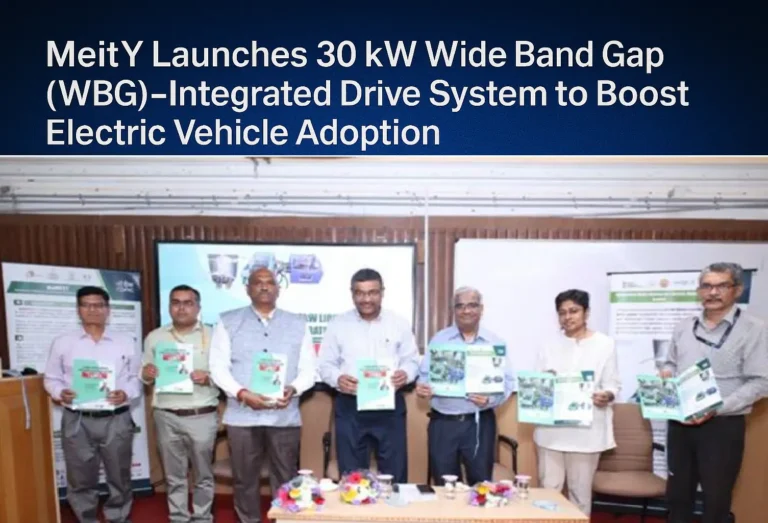 Cover image showing the title ‘India’s Bold 30kW WBG IDS Launch.