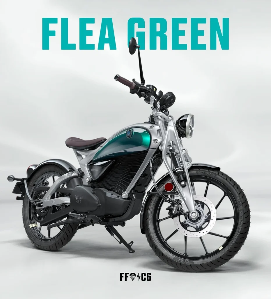 Royal Enfield Flying Flea C6-Flea Green color