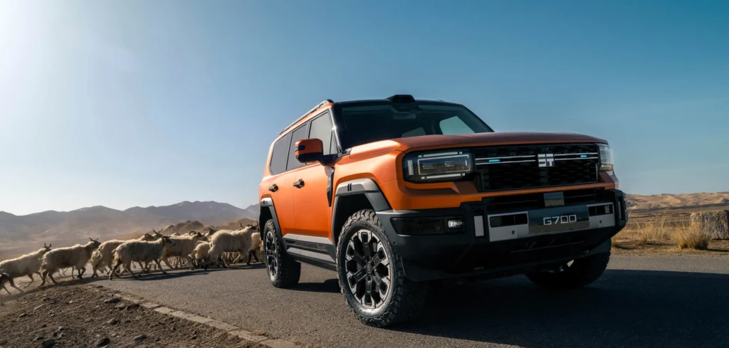 Jetour G700 Plug-in-hybrid luxury all-terrain vehicle