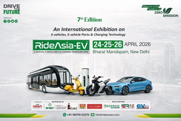 RideAsia EV 2026: 7th Edition EV Expo at Bharat Mandapam New Delhi