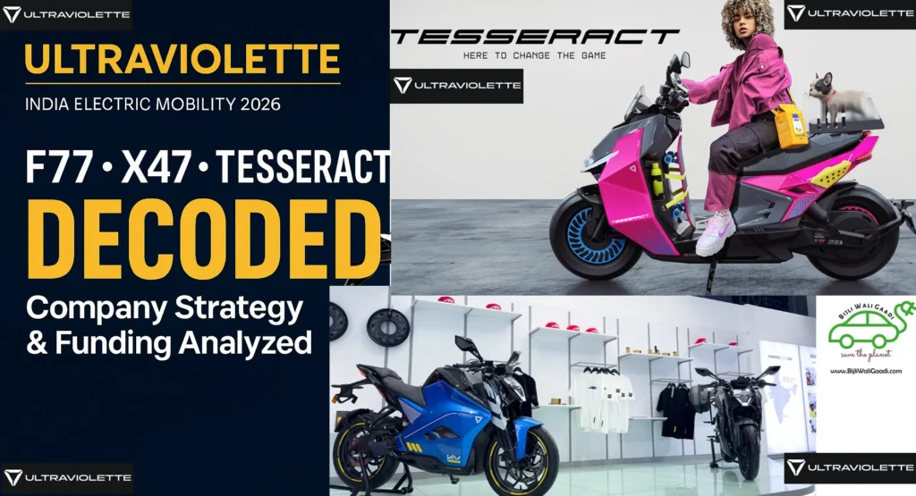 Ultraviolette electric motorcycles redefining India’s premium EV two-wheeler market