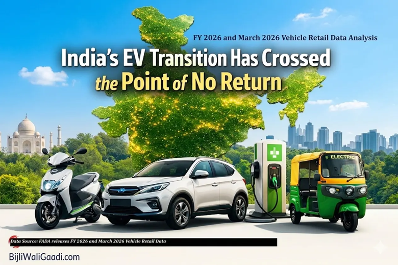 India EV Sales Data FY26
