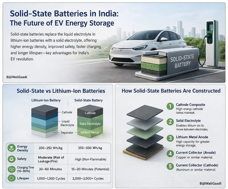 lithium ion vs solid state battery structure comparison diagram