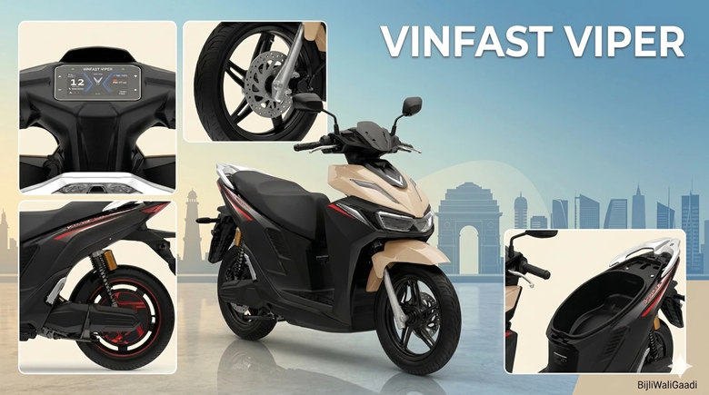 Vinfast electric scooter in India