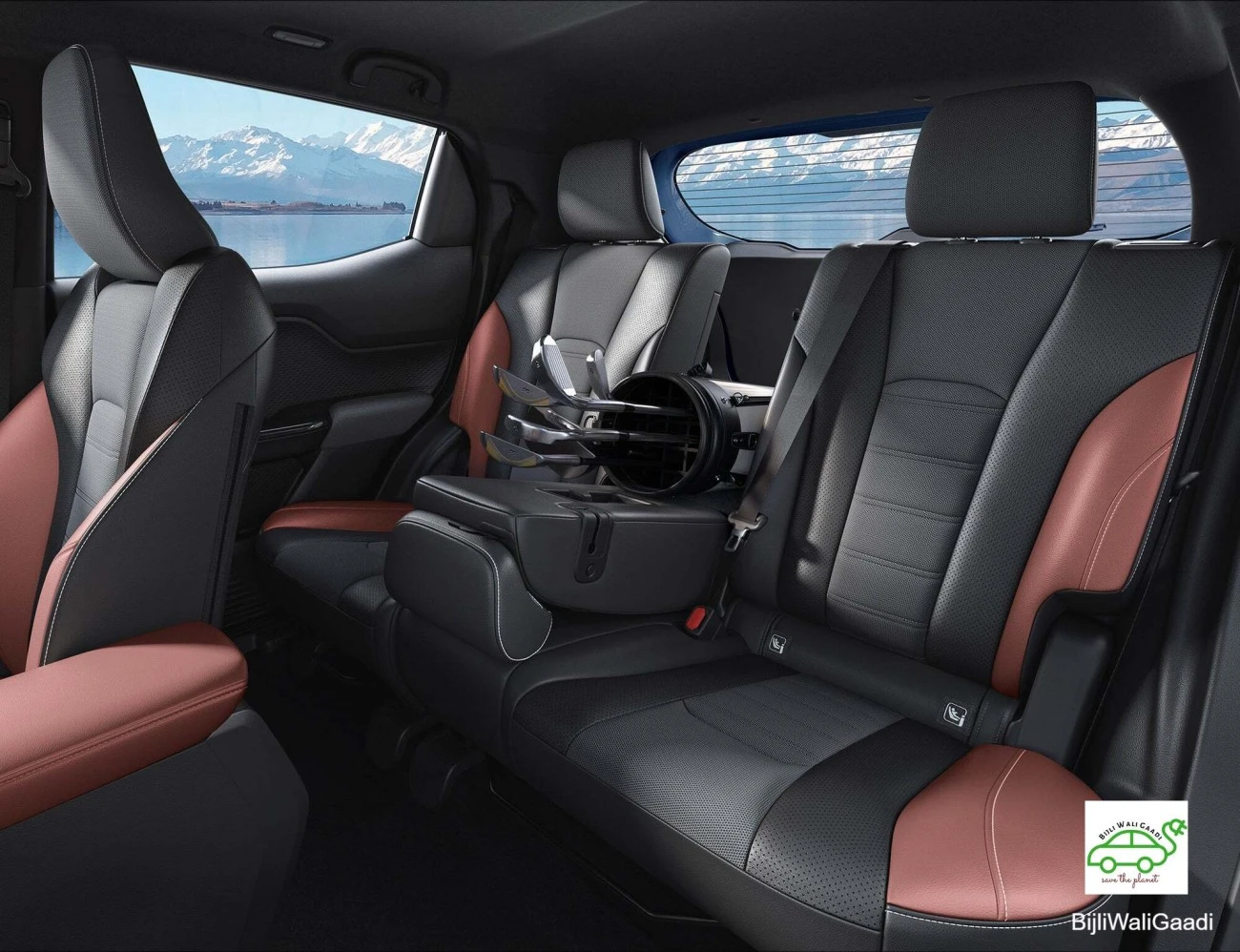 Maruti Suzuki e Vitara back seat view