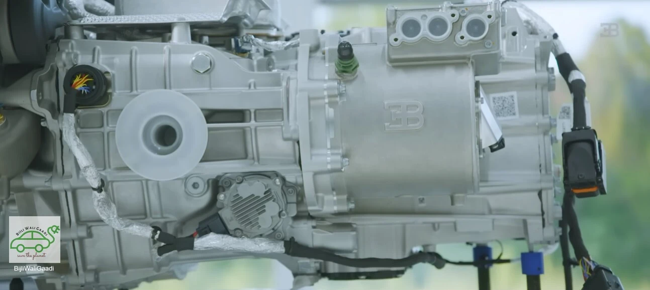 Bugatti Tourbillon Motor and Gearbox.