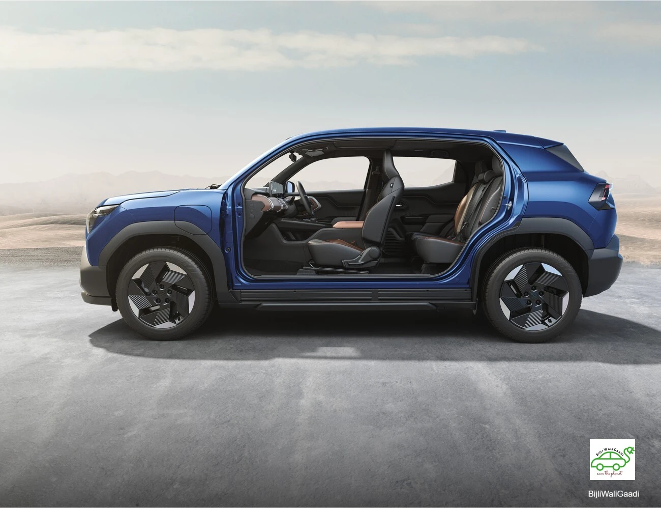 Maruti Suzuki e Vitara interior view