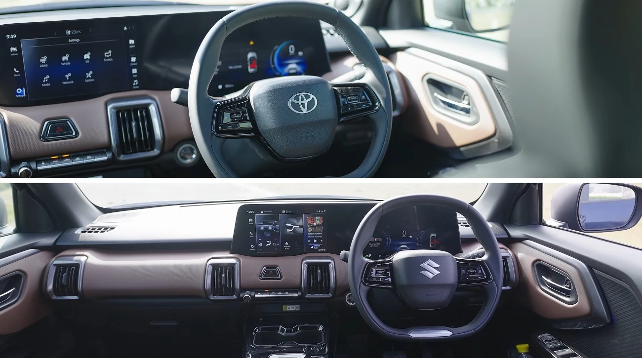 Toyota Ebella vs Suzuki e-Vitara comparison by BijliWaliGaadi