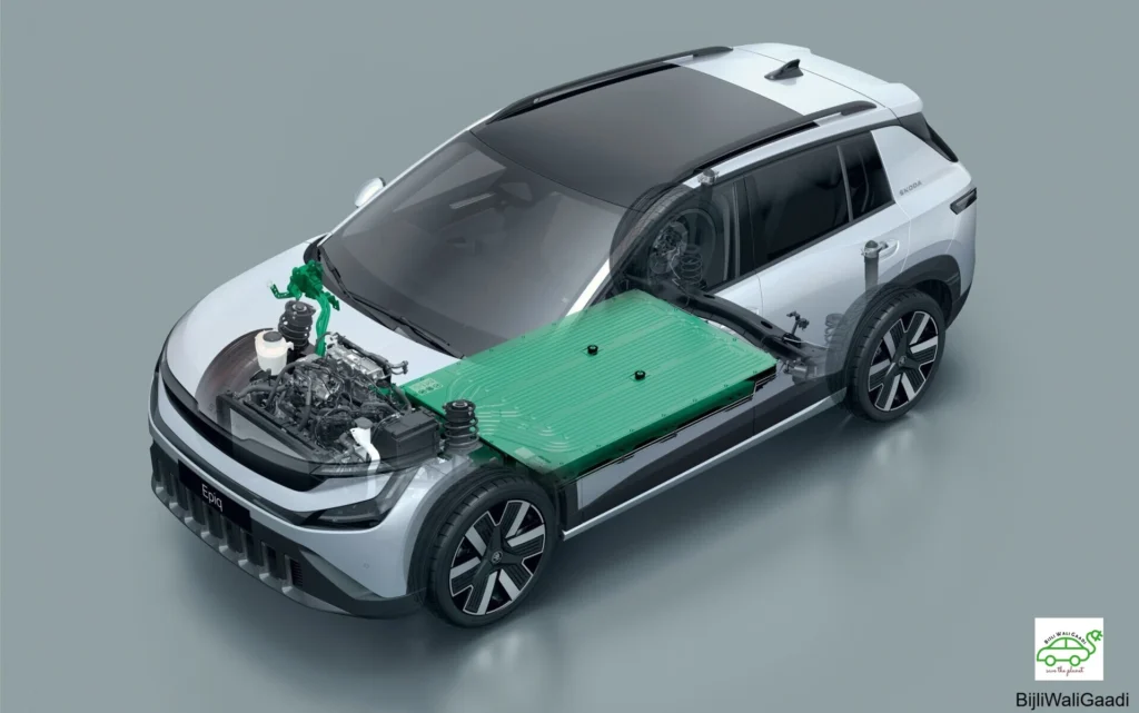 Epiq is based on the new-generation MEB+ electric platform with front-wheel drive