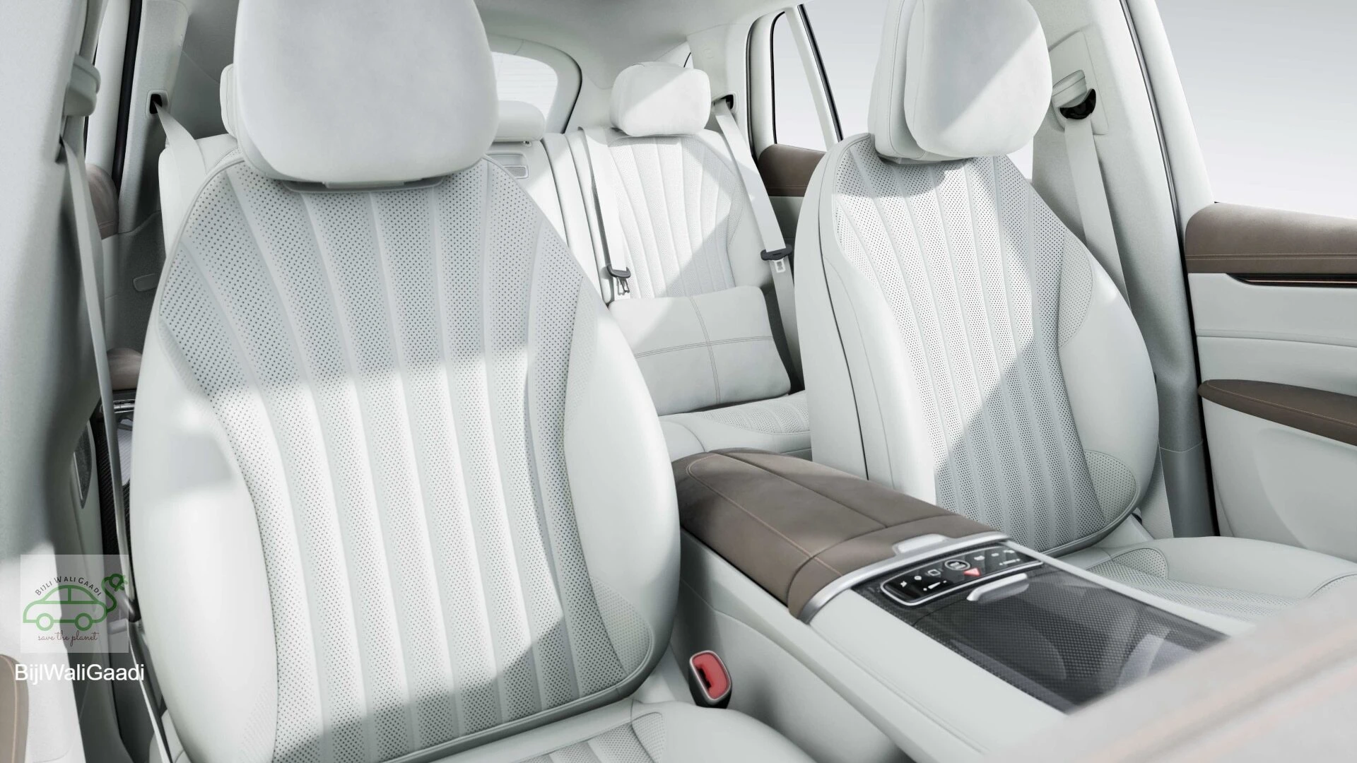 Mercedes-Benz EQS SUV 580 4MATIC driver and co-driver seats