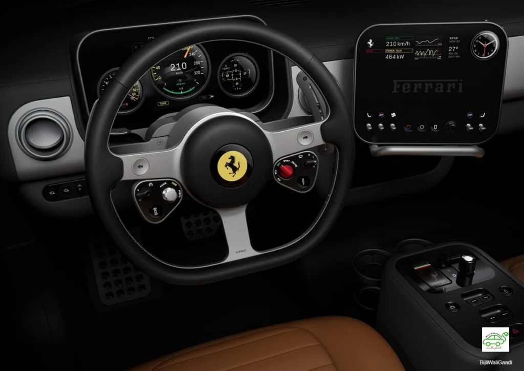 Ferrari Luce 2026: Italy's First Electric Supercar Officially Revealed — 1,035 bhp, 530 km Range, ₹5.2 Crore Price, Full Specs & India Details