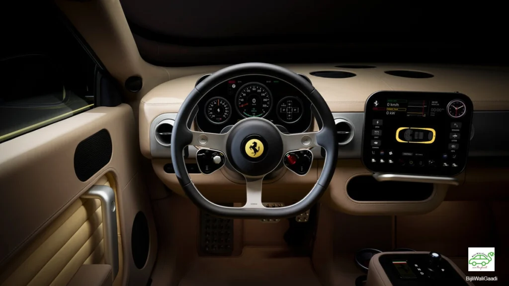 Ferrari Luce 2026: Italy's First Electric Supercar Officially Revealed — 1,035 bhp, 530 km Range, ₹5.2 Crore Price, Full Specs & India Details