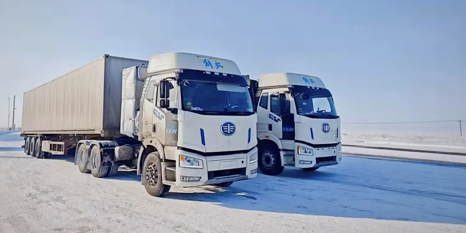 FAW Jiefang and HiNa Battery Sodium-Ion Truck