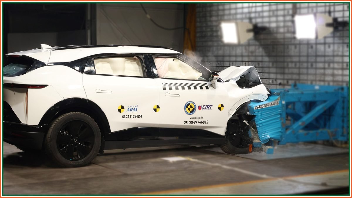 VinFast VF7 Bharat NCAP Testin