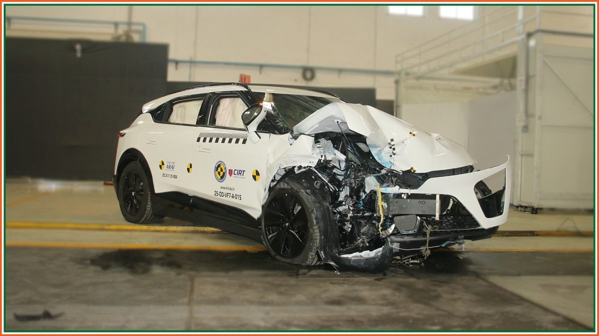 VinFast VF7 Bharat NCAP Testin