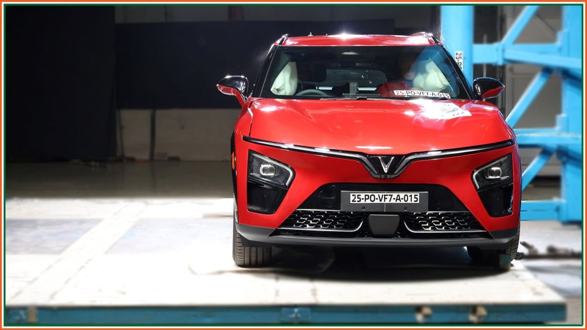 VinFast VF7 Bharat NCAP Testin