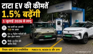 टाटा ईवी प्राइस हाइक 2026: यूपी, बिहार और राजस्थान के पेट्रोल दामों के सामने क्यों फेल है 1.5% की बढ़ोतरी?