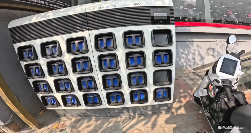 Honda Swappable Battery Station