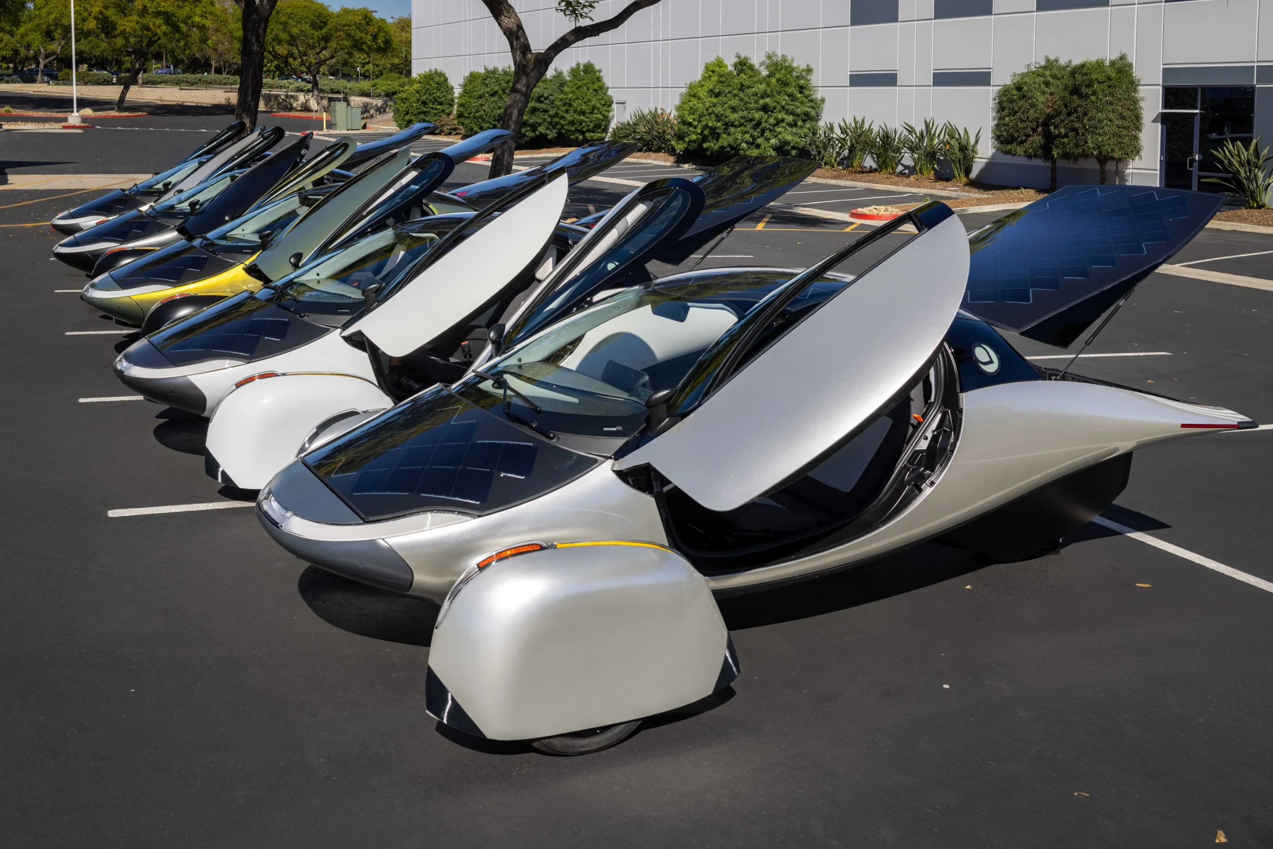 Aptera Solar EV Test Vehicles
