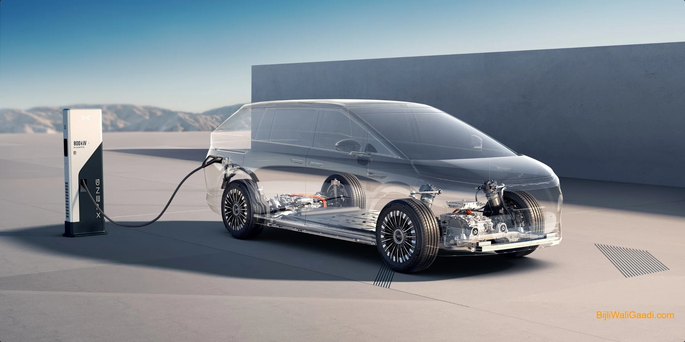 XPENG X9 DC Fast Charging