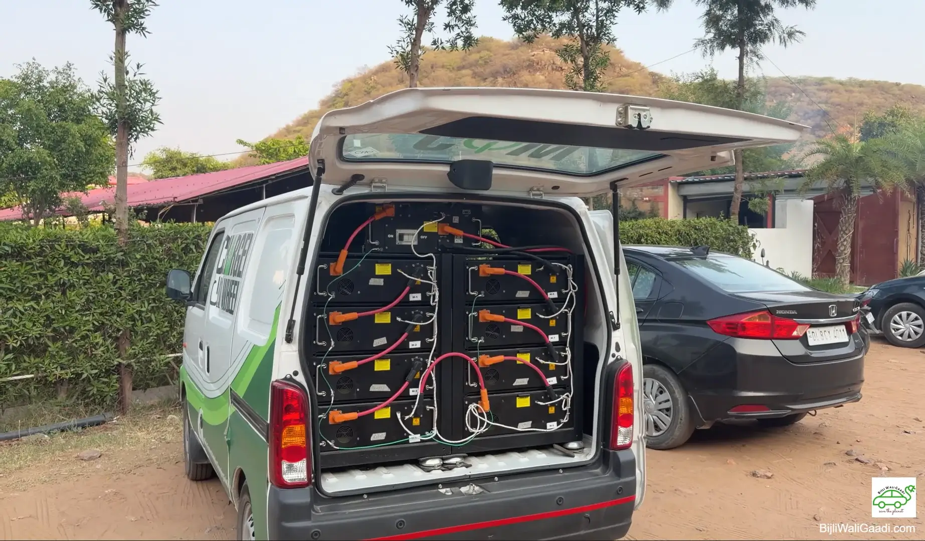 Charger on Wheels mobile van
