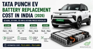 Tata Punch EV Battery Replacement Cost in India (2026): 25 kWh, 30 kWh & 40 kWh Prices Revealed