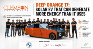 Clemson’s Deep Orange 17 Isn’t Just a Solar Car — It’s an EV Designed to Generate More Energy Than It Uses