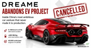 Dreame Abandons Its Electric-Car Project: What Went Wrong With China’s Most Ambitious New EV Entrant?