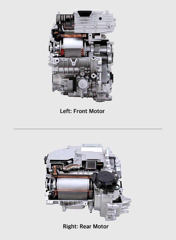 The E-GMP electric motor of Hyundai Motor Group boasts high performance and efficiency based on multiple technologies