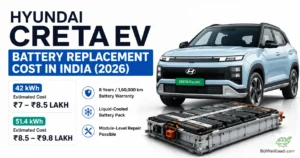 Hyundai Creta EV Battery Replacement Cost in India (2026): 42 kWh & 51.4 kWh Pricing