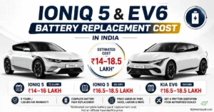Hyundai Ioniq 5 & EV6 Battery Replacement Cost in India: Up to ₹18.5 Lakh