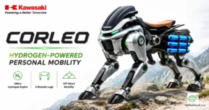 Kawasaki CORLEO: The 150cc Hydrogen Vehicle With Four Robotic Legs