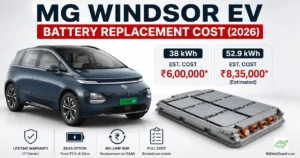 MG Windsor EV Battery Replacement Cost 2026: ₹6 Lakh or More?