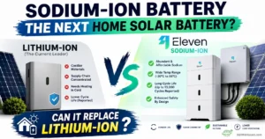 Sodium-Ion Battery for Home Solar Storage: Can It Really Replace Lithium-Ion?