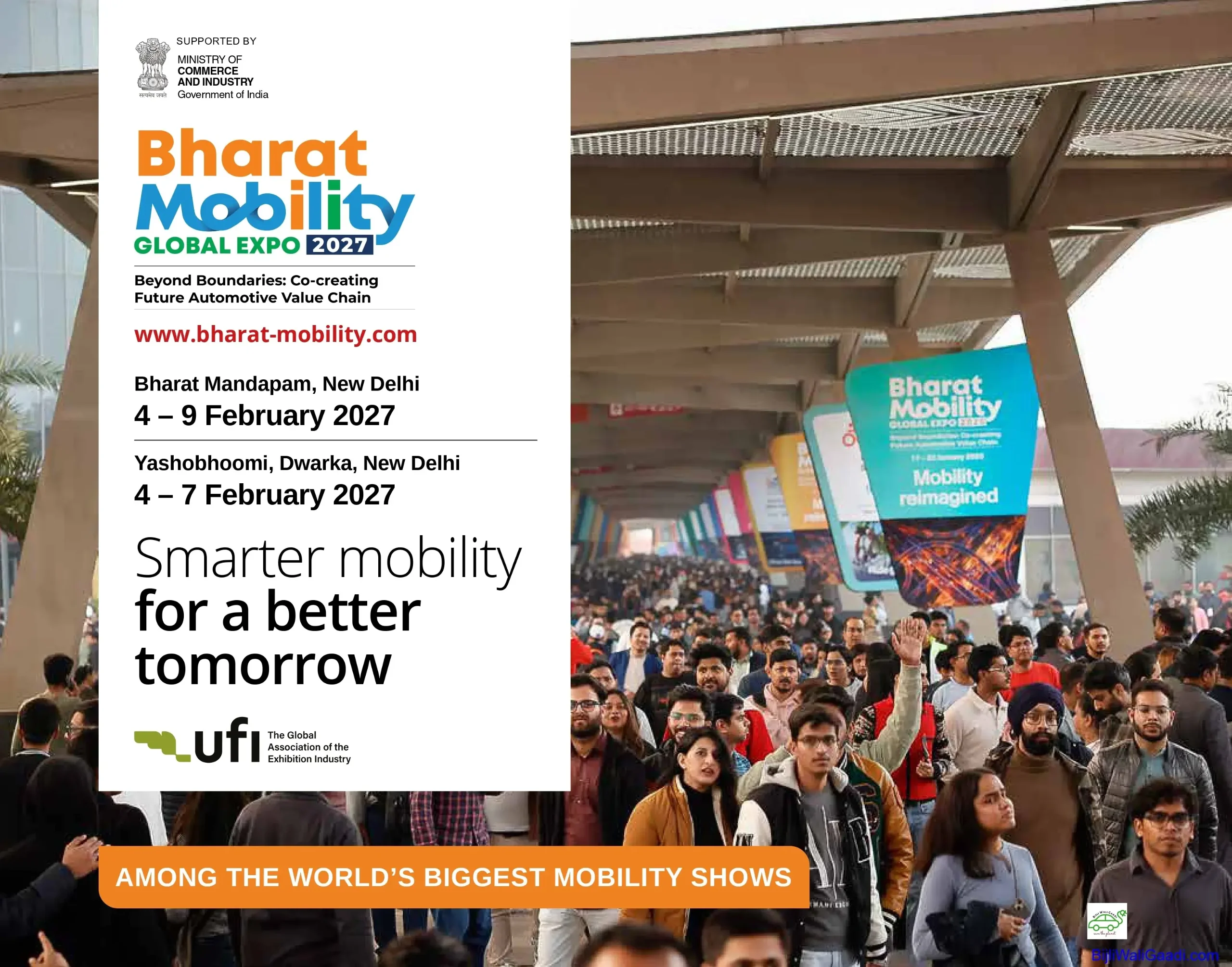 Bharat Mobility Global Expo 2027: Dates, Venue and Overview