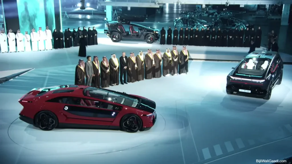 CEER Exobot Launched: Saudi Arabia's First EV Brand Debuts a Tri-Motor Sedan and SUV