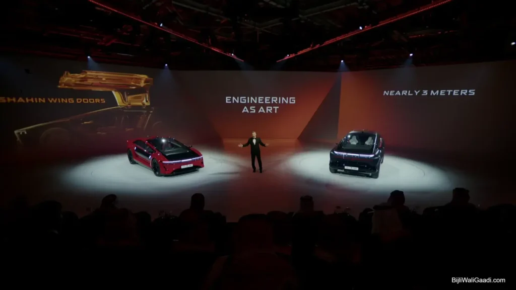CEER Exobot Launched: Saudi Arabia's First EV Brand Debuts a Tri-Motor Sedan and SUV