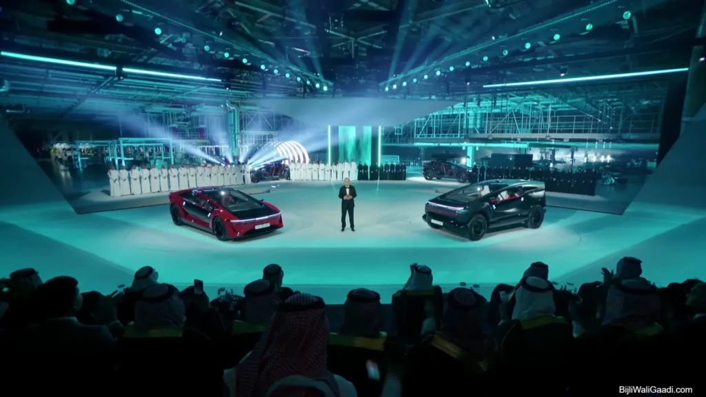 CEER Exobot Launched: Saudi Arabia's First EV Brand Debuts a Tri-Motor Sedan and SUV