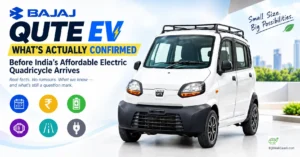 Bajaj Qute EV: What’s Actually Confirmed Before India’s Affordable Electric Quadricycle Arrives