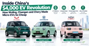 Inside China’s $4,000 EV Revolution: How Wuling, Changan and Chery Made Micro-EVs So Cheap