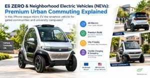 Eli ZERO & Neighborhood Electric Vehicles (NEVs): Premium Urban Commuting Explained
