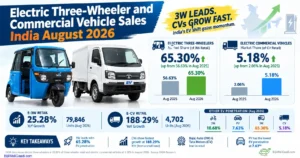 Electric Three-Wheelers Hit 65% Market Share in India — Here’s Why Commercial EVs Are Winning the Race