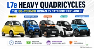 Faster Than L6e Microcars, Smaller Than a Hatch: Why L7e Quadricycles Matter for Urban EVs